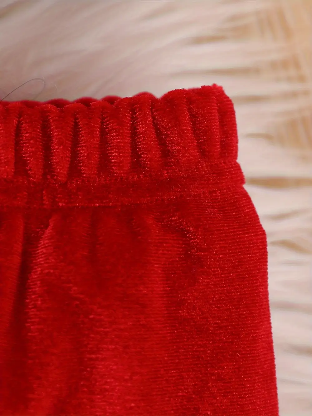 Déguisement Père Noël 3 pièces – costume complet bonnet veste ceinture – Image 8