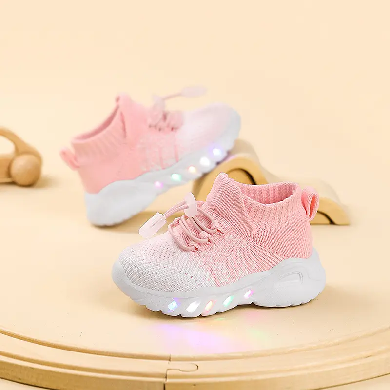 Baskets lumineuses fille – chaussures confort marche stylées 2025 – Image 8