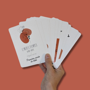 Première année de bébé – motif Fleurs