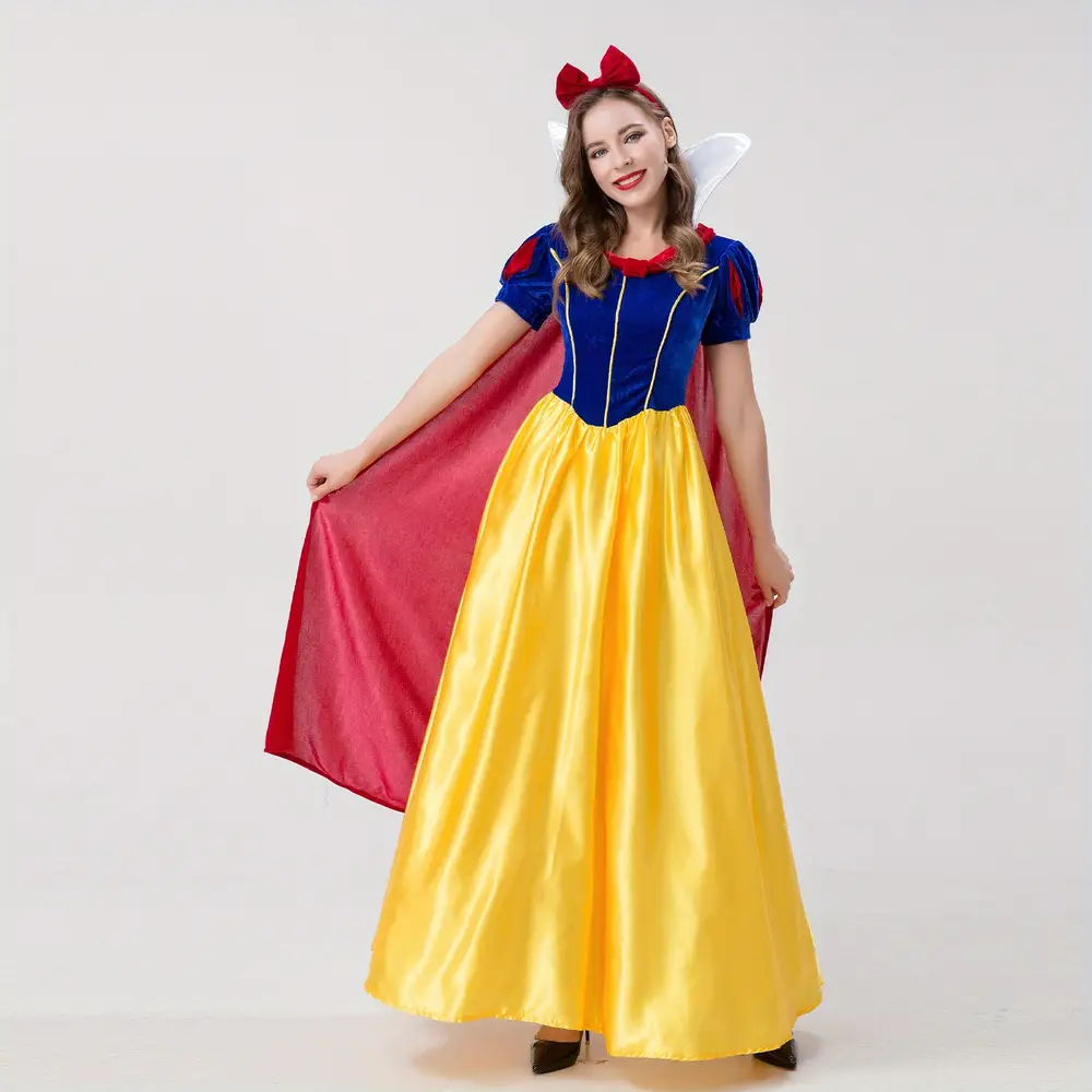 Déguisement Blanche Neige adulte femme – costume princesse cosplay Halloween
