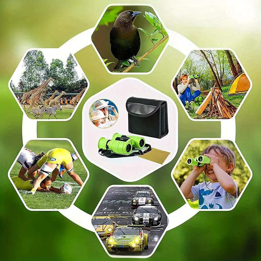 Jumelles compactes 8×21 – optiques haute définition pour randonnée et observation – Image 9