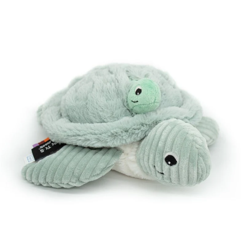 Peluche bébé aide à la séparation – Tortue Sauvenou et son bébé – Image 4