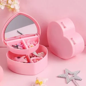 Boite à bijoux fille – Coffret adorable pour organiser ses trésors – Idéal cadeau enfant élégant