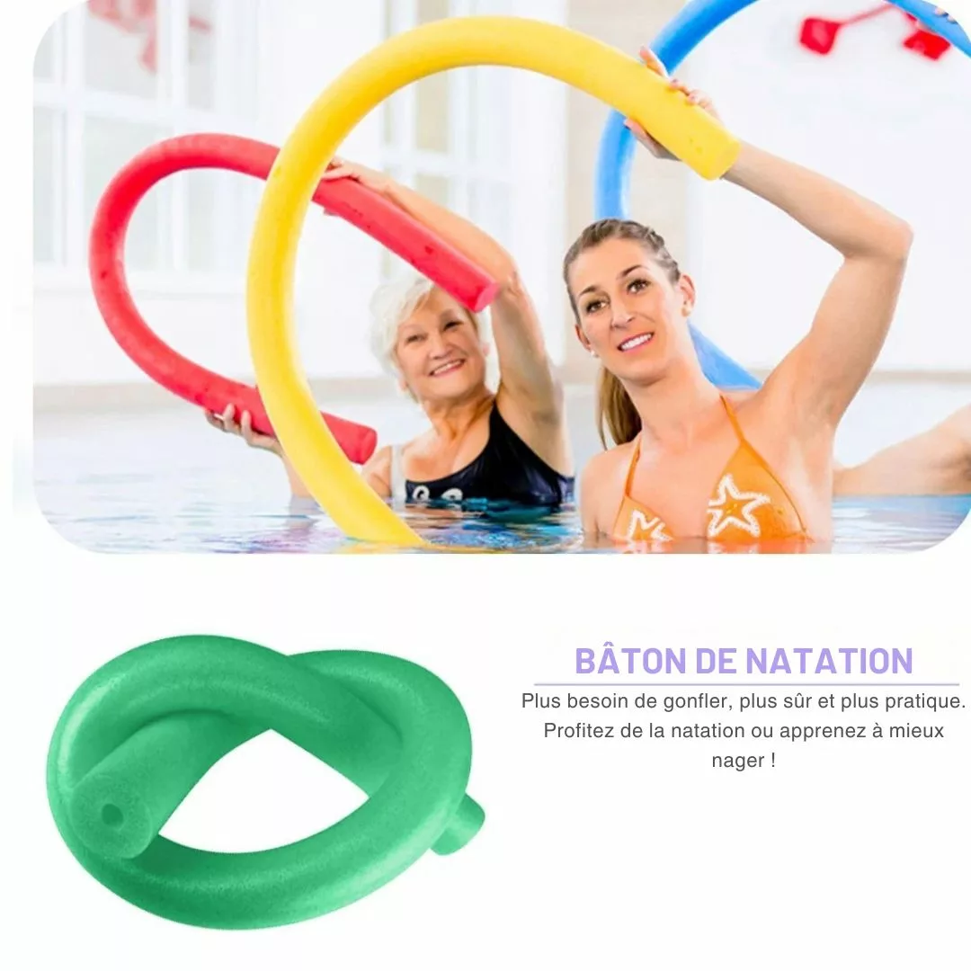 Frite de piscine – Accessoire flottant idéal pour jeux aquatiques, détente et apprentissage de la nage – Image 6