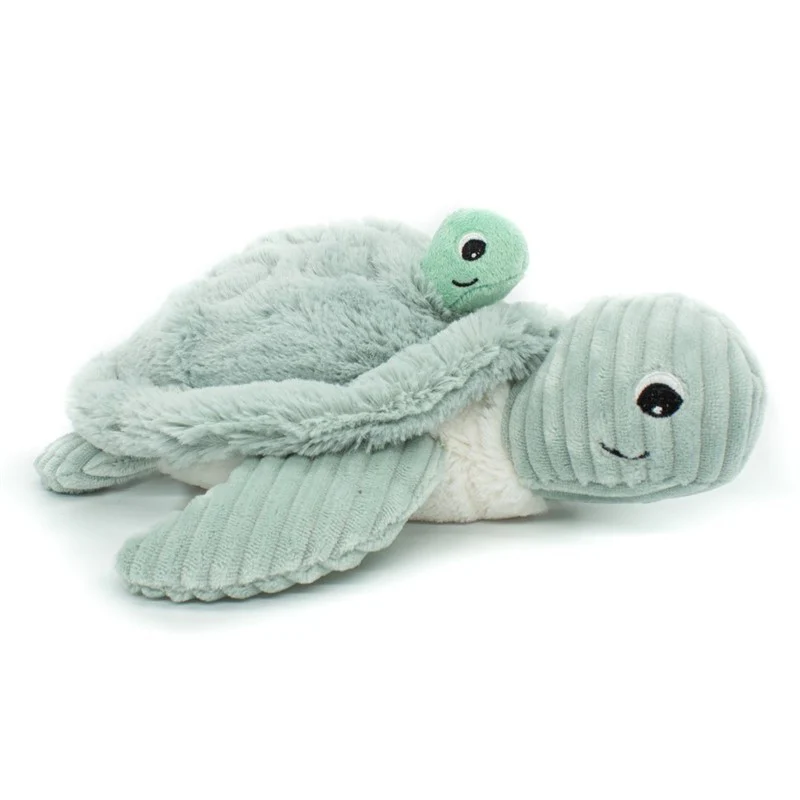 Peluche bébé aide à la séparation – Tortue Sauvenou et son bébé – Image 3
