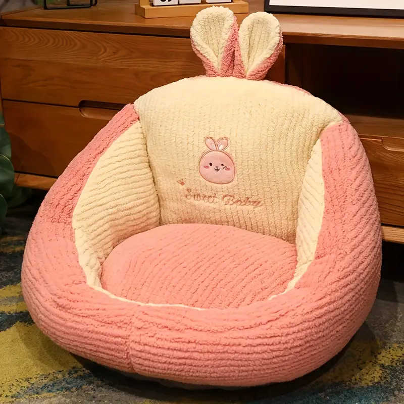 Coussin ergonomique en velours doux pour chaise de bureau ou siège d’étude – Image 3