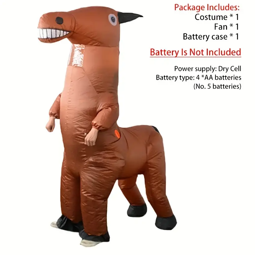 Costume gonflable adulte avec souffleur intégré – idéal fêtes et carnavals – Image 7