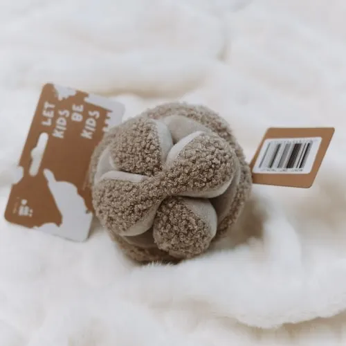 Balle de préhension bébé en coton