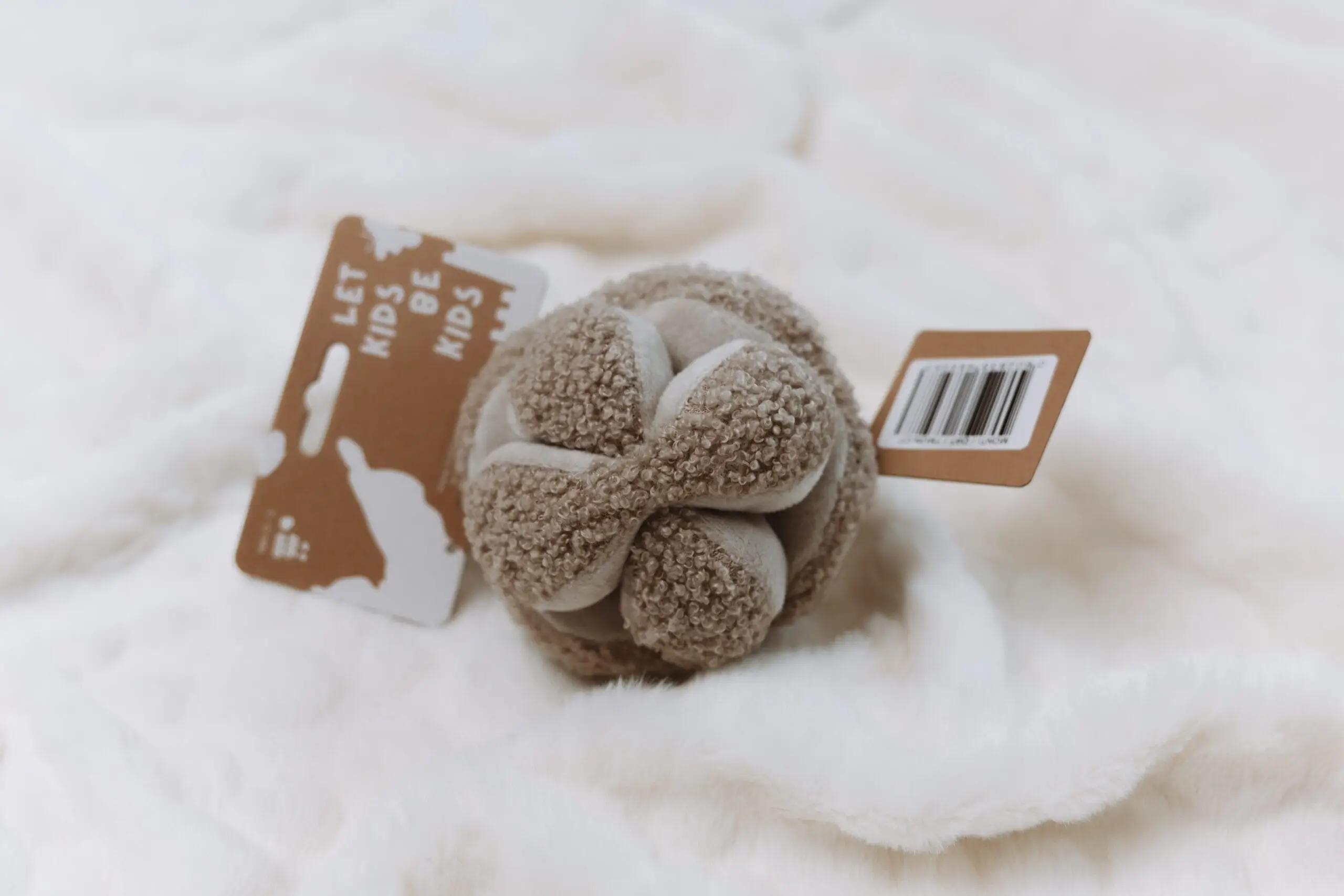 Balle de préhension bébé en coton – Image 3