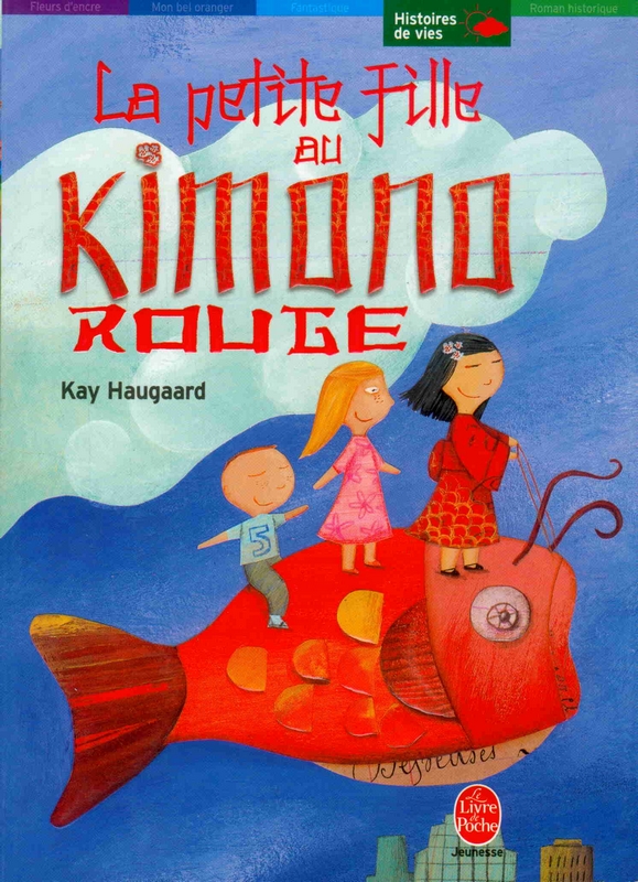 Petite fille au kimono rouge – 9/11 ans