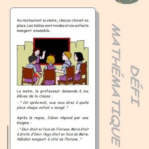 A table ! – 7 à 9 ans