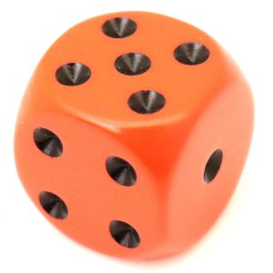 Boîte de 20 dés à jouer