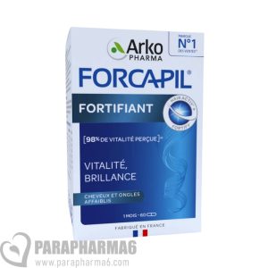Forcapil Fortifiant, Cheveux et Ongles 180 COMP 3MOIS