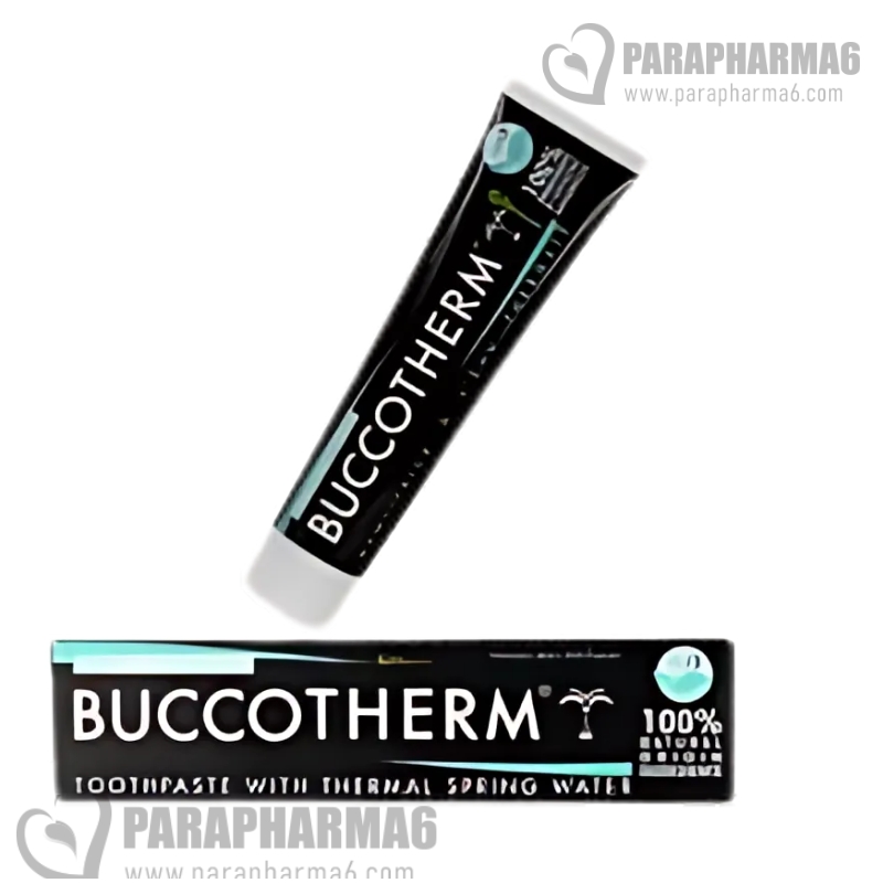 BUCCOTHERM Dentifrice Blancheur au Charbon Actif certifié BIO 75ml – Image 3