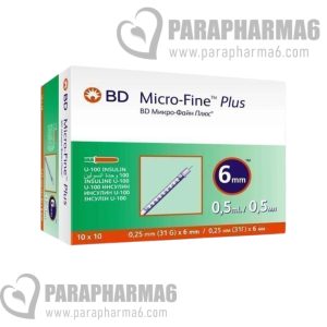 SERING BD MICROFIN 0.5ml et 1ML