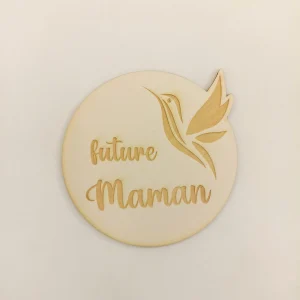 Carte étape « Future Maman » Colibri