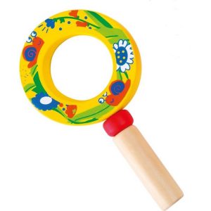 Loupe en bois – Jaune