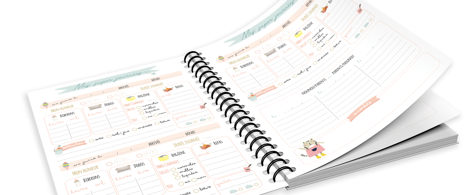 Carnet de Liaison Nounou Ploupi – Suivi Complet sur 1 An – Image 4