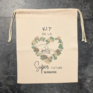 Pochon « Kit de la Super Future Maman »