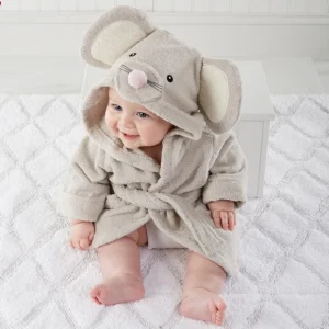 Peignoir de bain bébé – Poncho Style animaux