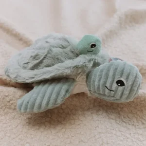 Peluche bébé aide à la séparation – Tortue Sauvenou et son bébé