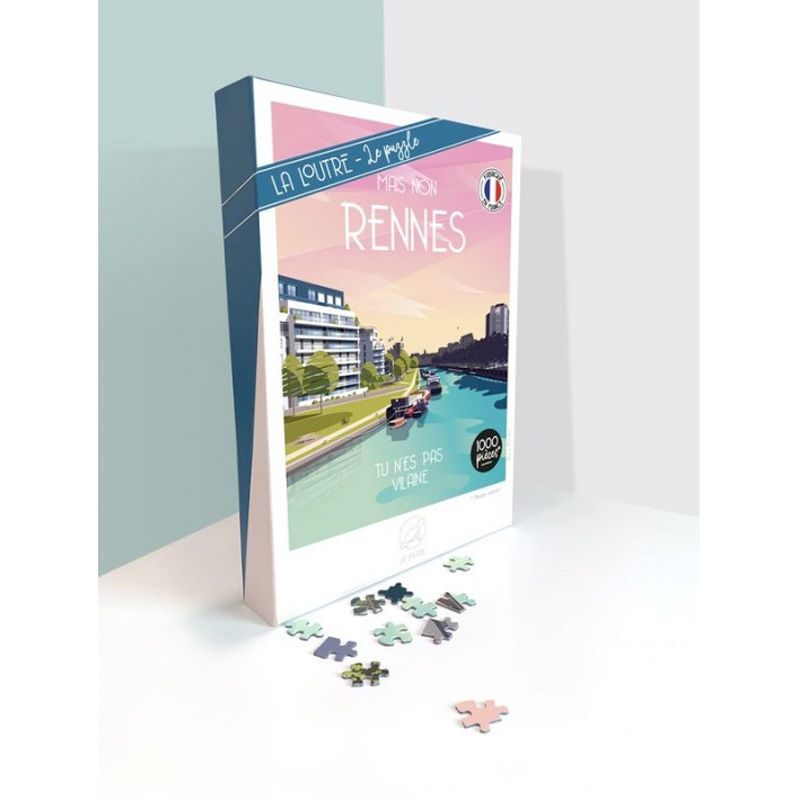 Puzzle 1000 pièces Rennes 1, La Loutre