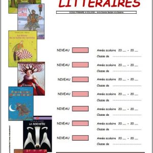 RDV Littéraires / Dossier individuel – 5 à 12 ans