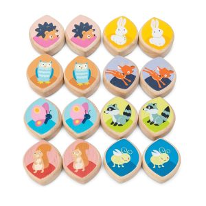 Jeu de Mémory en Bois