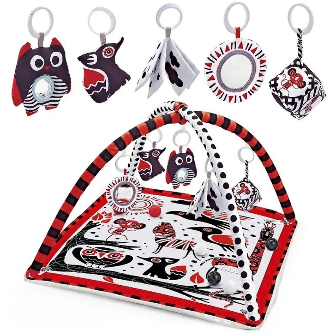 Tapis d’éveil bébé montessori – Développe les sens et la motricité dès la naissance – Ludique et évolutif – Image 5