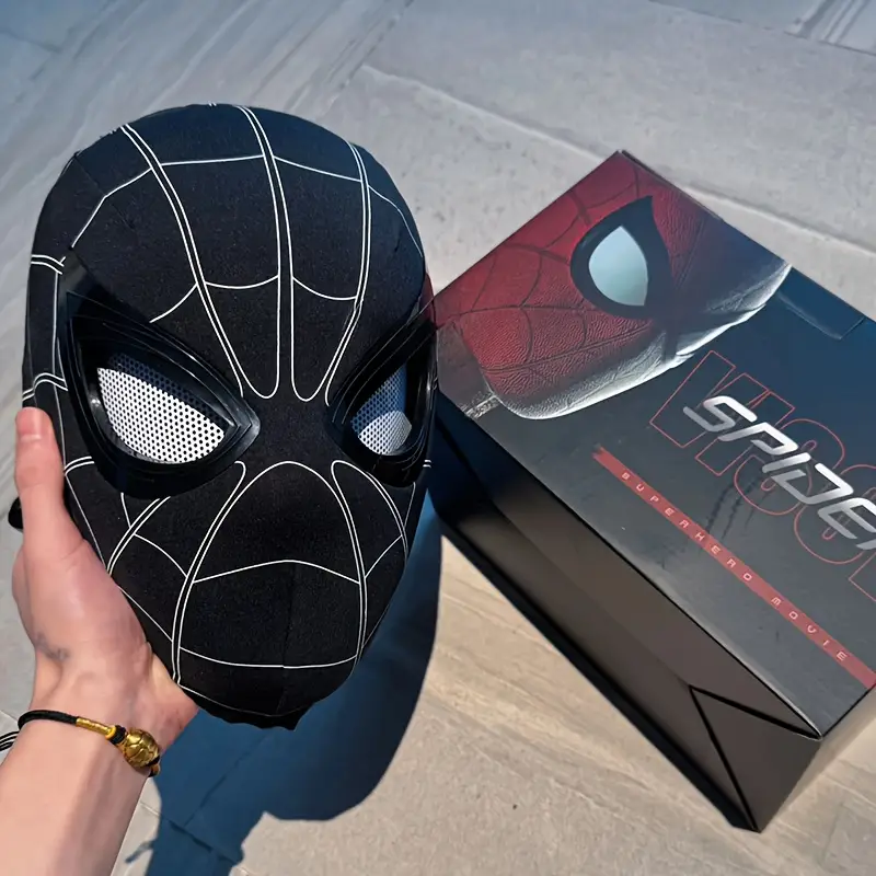 Masque super-héros respirant avec yeux ajustables – accessoire cosplay réaliste – Image 2