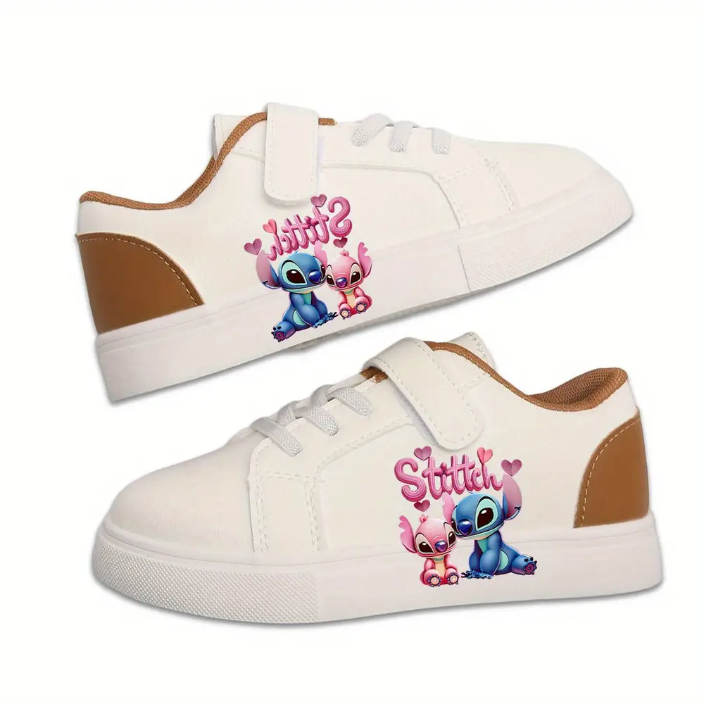 Baskets fille motif dessin animé – chaussures loisirs confort pour enfants et ados