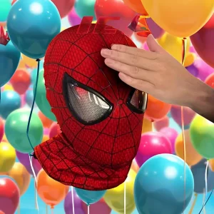 Masque intégral Spider-Man 3D pour cosplay – style réaliste et confortable