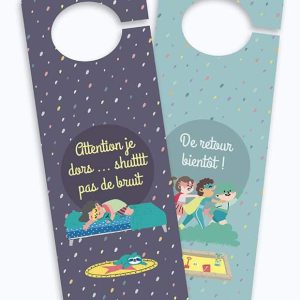 Accroche porte recto-verso