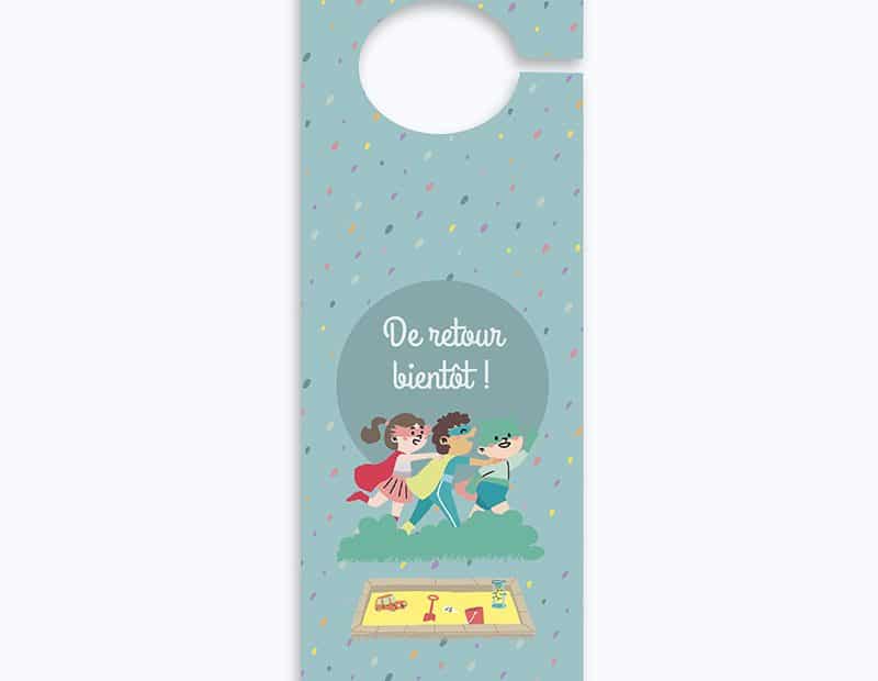 Accroche porte recto-verso – Image 3