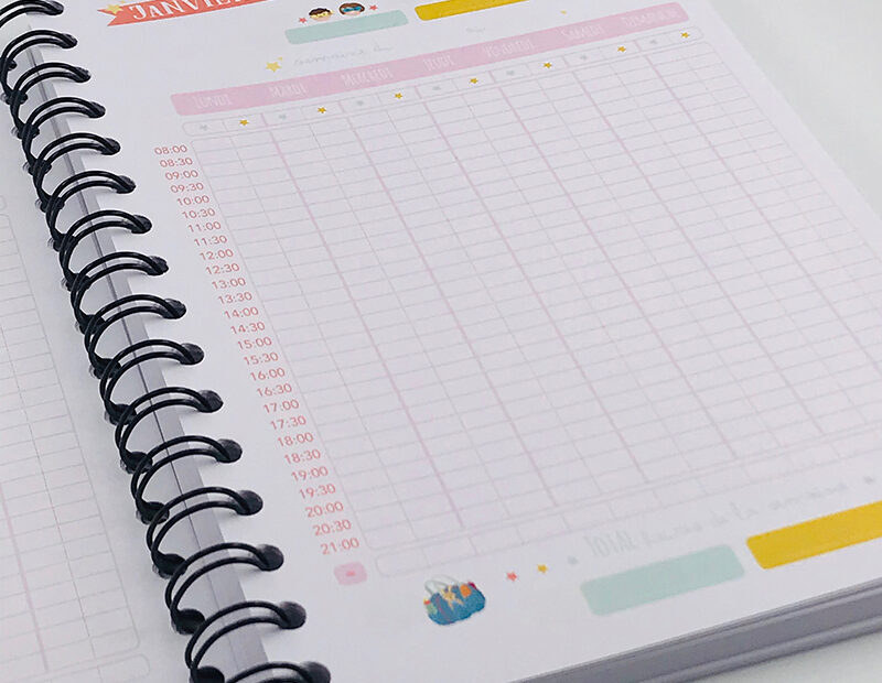 Agenda périscolaire des nounous – 2 enfants – Image 8