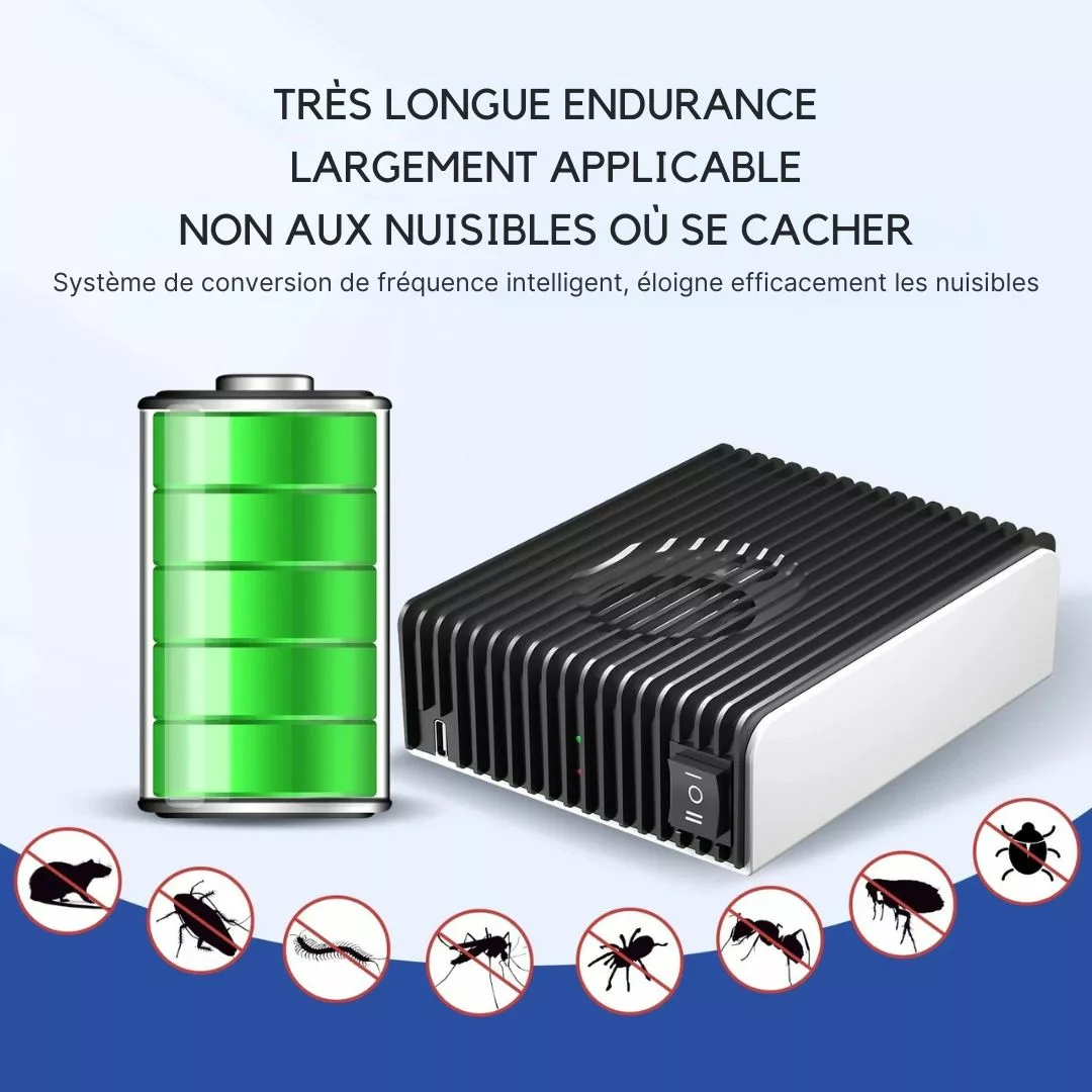 Appareil à ultrasons pour loirs domestiques – Protection efficace sans poison – Éloigne naturellement les rongeurs – Image 7