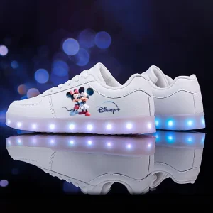 Sneakers femme imprimé 2D – design lumineux original et tendance