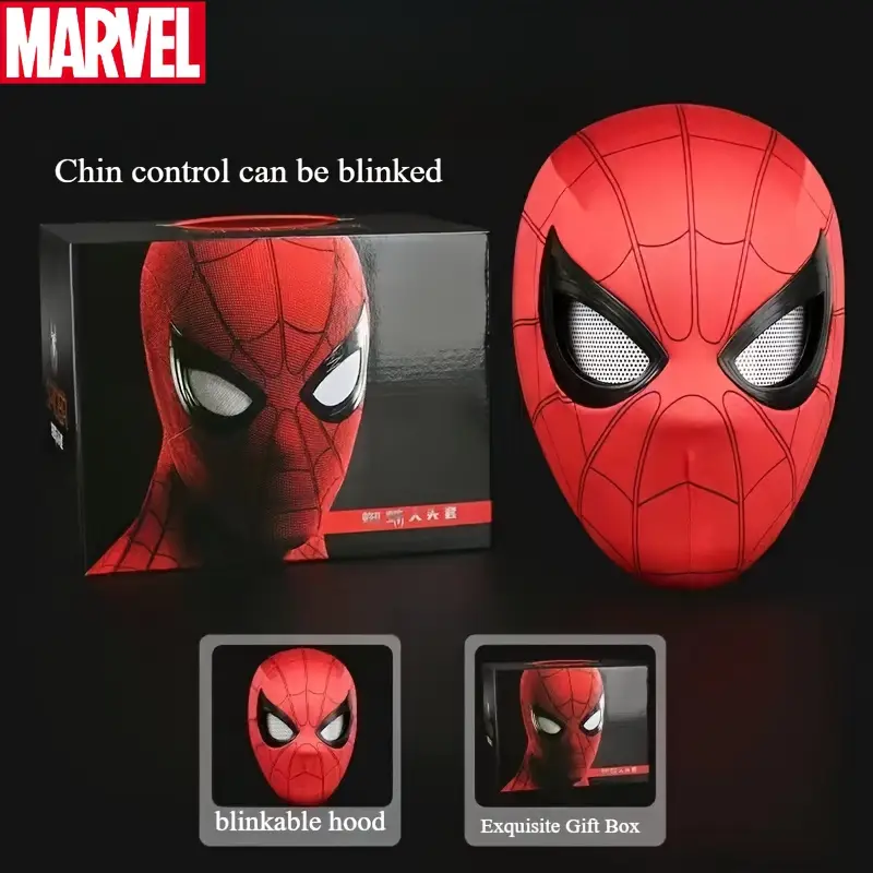 Casquettes enfant Spider-Man x7 avec yeux mobiles – ensemble déguisement Marvel – Image 3