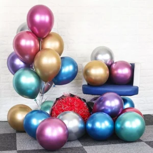 Ballon de baudruche – Décoration festive colorée pour anniversaires, mariages et fêtes réussies