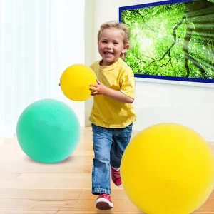Ballon en mousse – Léger, sûr et résistant pour jeux d&rsquo;enfants sans danger intérieur/extérieur