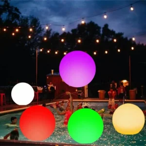 Ballon gonflable géant lumineux pour extérieur – Ambiance magique garantie pour vos soirées en plein air