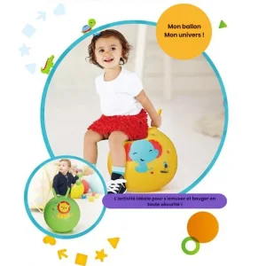 Ballon sauteur enfant – Dépense ton énergie en s&rsquo;amusant à la maison ou au jardin – Motricité et équilibre garantis