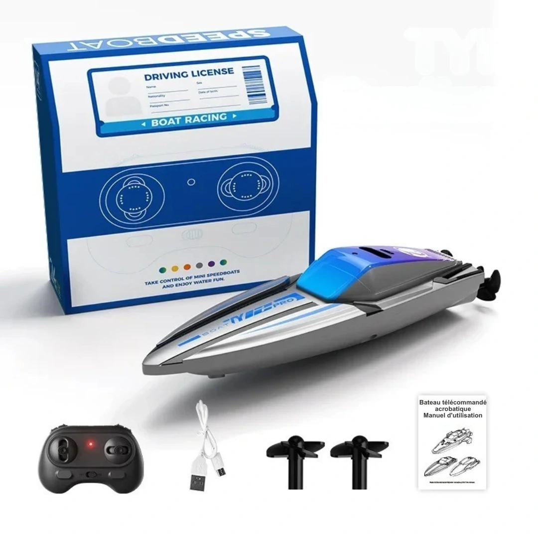 Bateau telecommandé enfant – Jeu aquatique fun et éducatif – Idéal pour piscine ou lac – Cadeau parfait dès 6 ans – Image 7