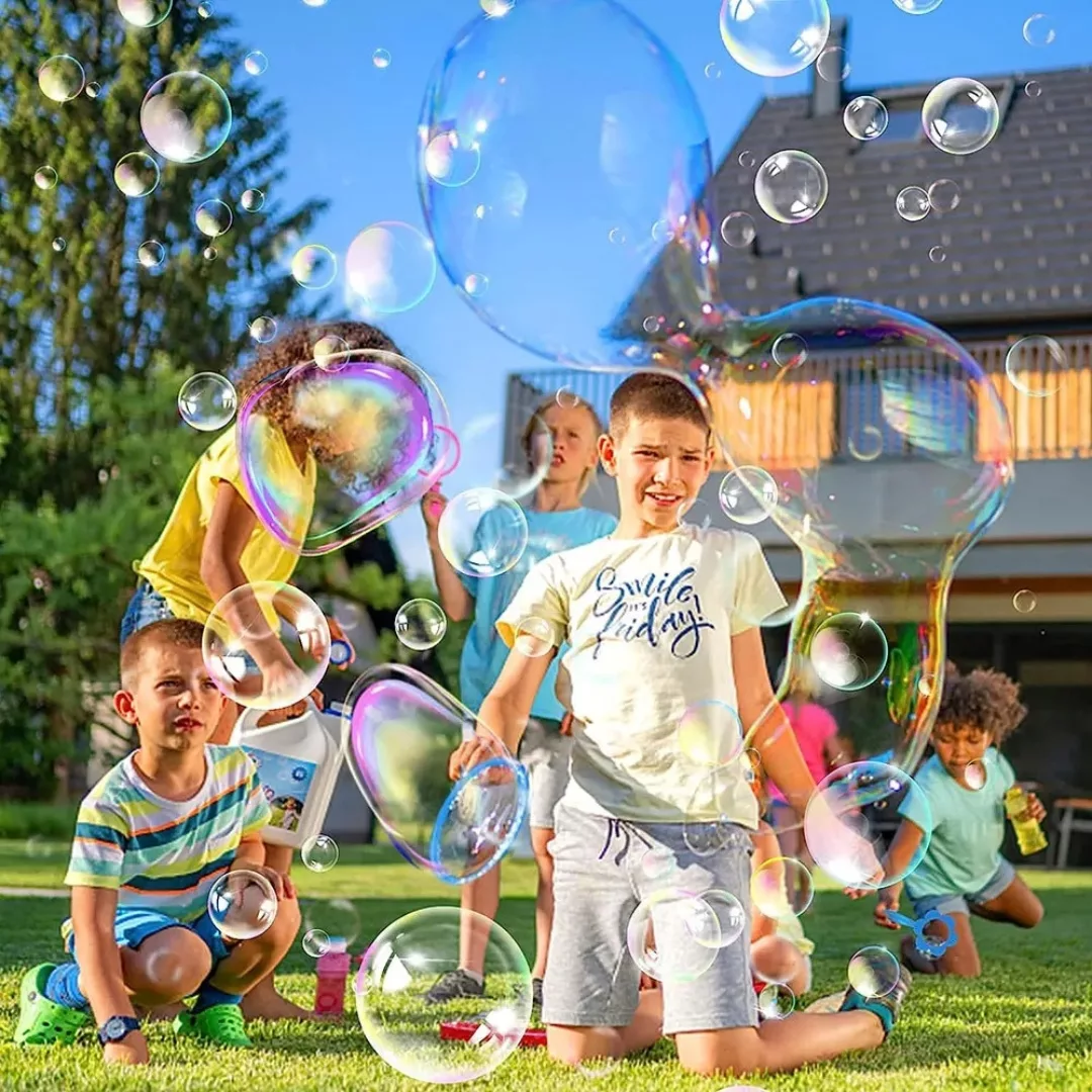 Bâtons de bulles de savon – Animation magique pour enfants – Parfait pour fêtes et jeux en plein air