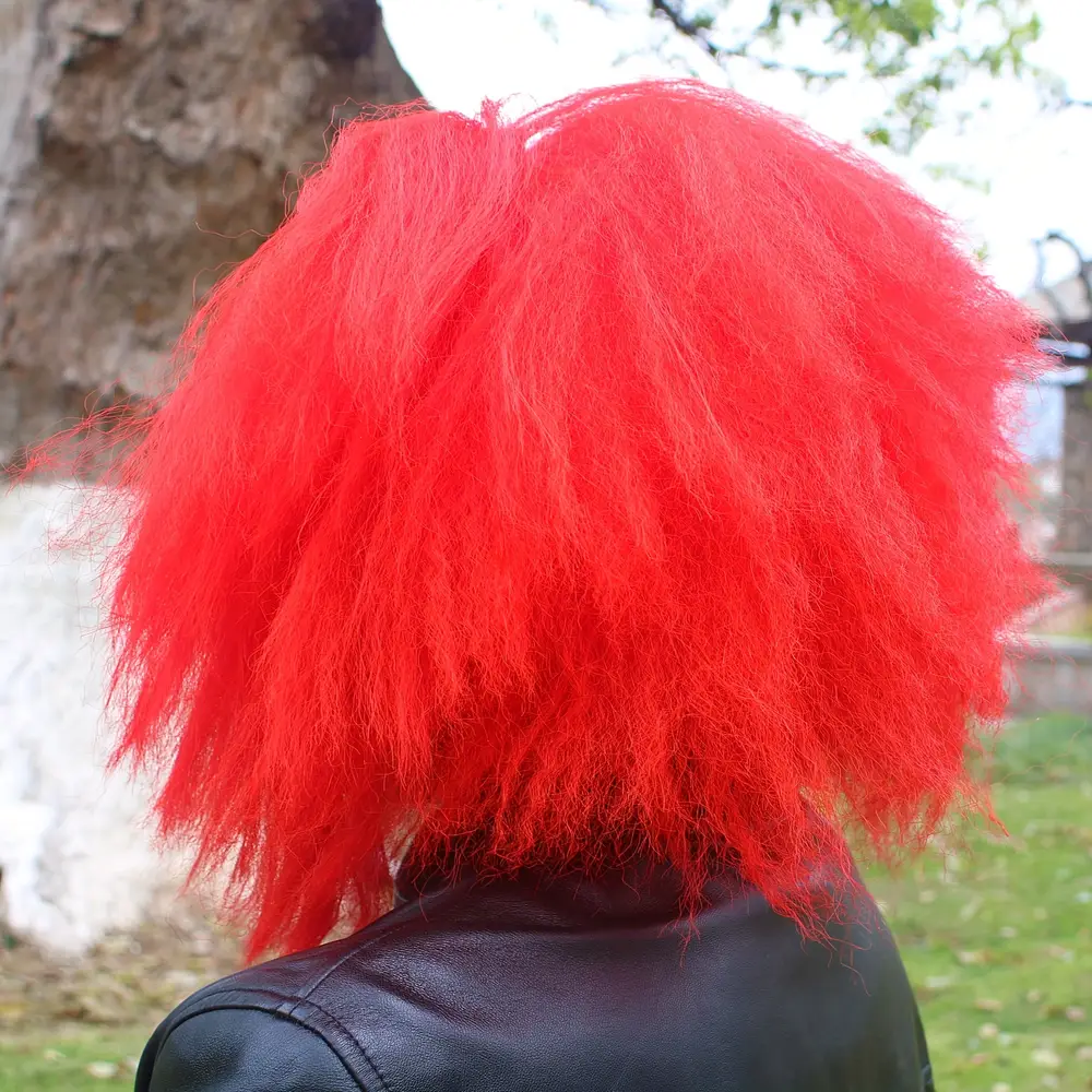 Masque Joker effrayant en latex – Accessoire terrifiant pour Halloween et cosplay – Image 6