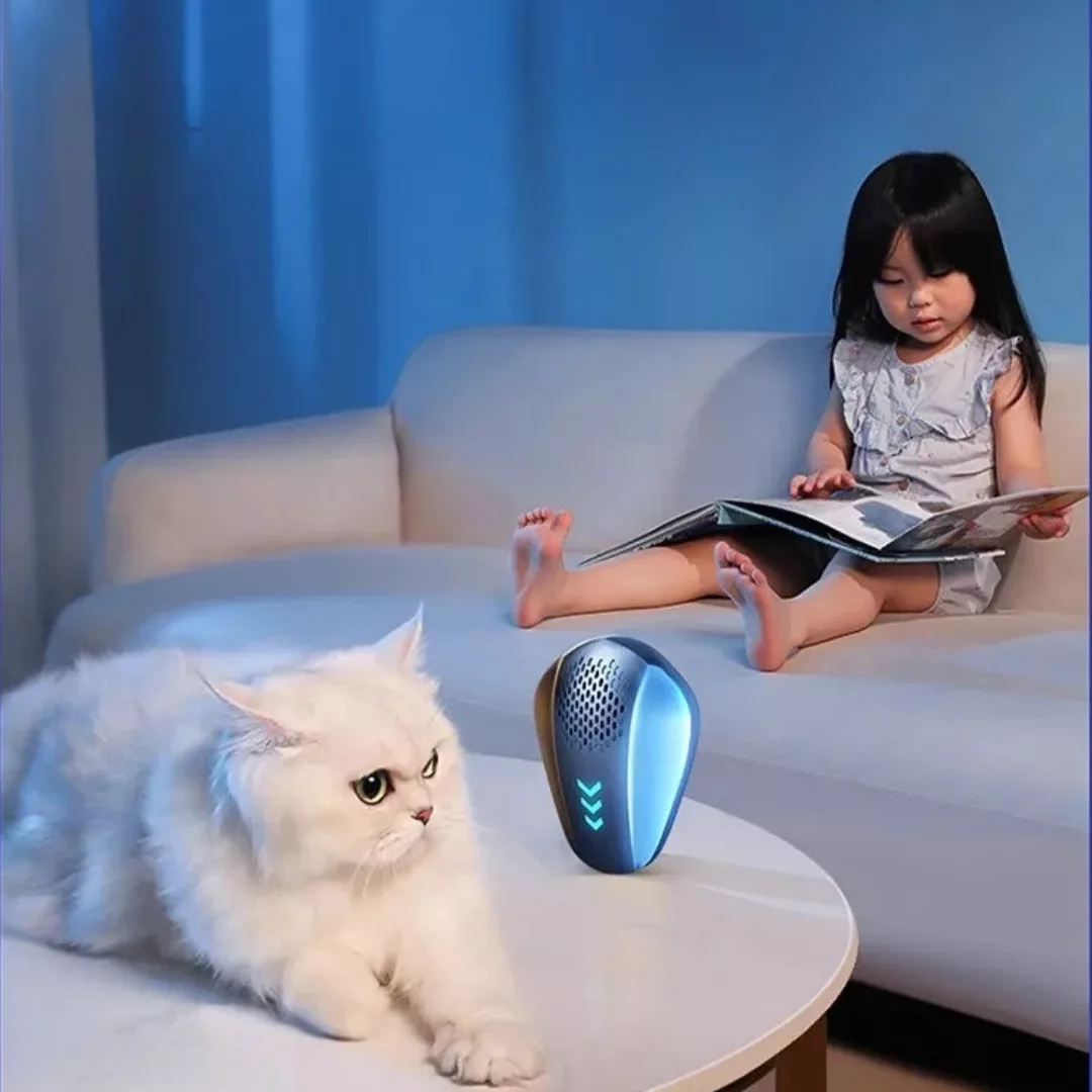 Boîtier ultrason anti souris rechargeable – Efficace, silencieux et écologique pour protéger votre maison – Image 4