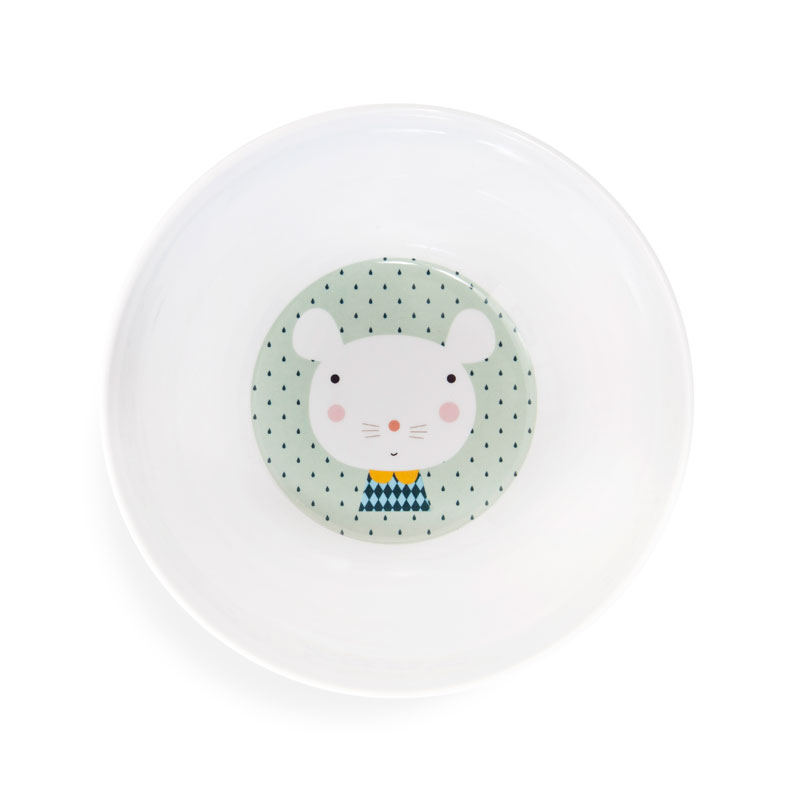 Bol Souris Grise & gouttes, Petit Monkey – Image 2