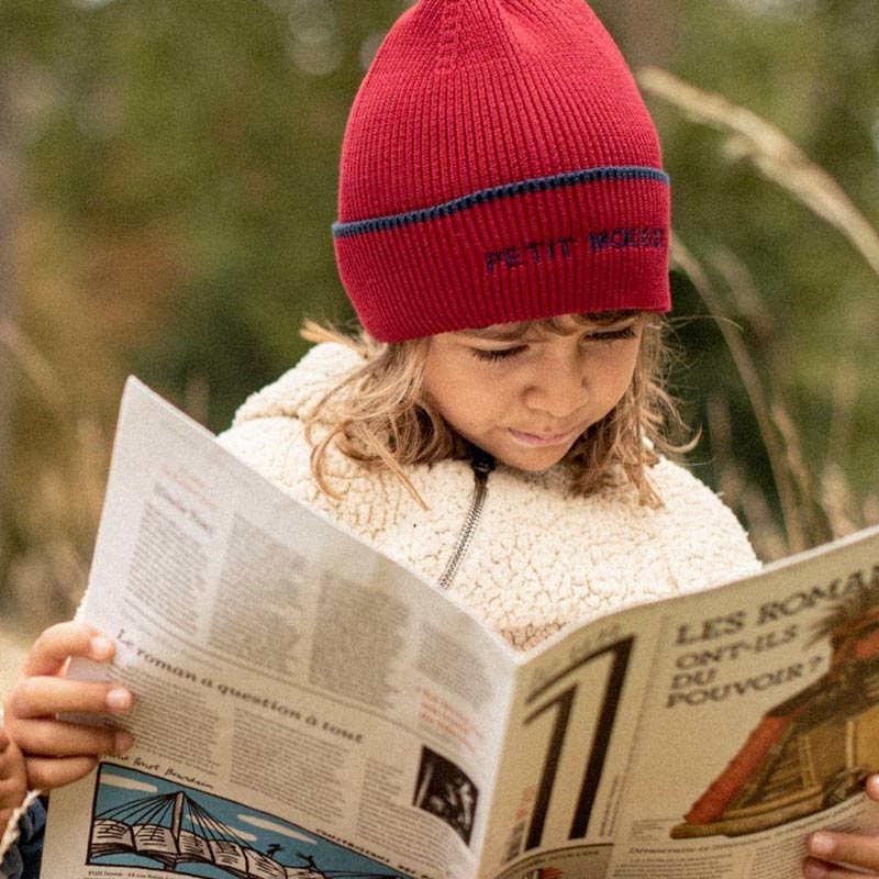 Bonnet enfant/bébé broderie Petit Mousse, Chamaye – Image 3