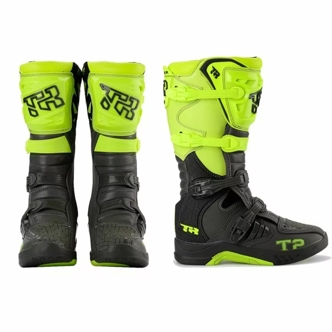 Botte moto cross enfant – Protection renforcée et confort extrême pour jeunes pilotes – Idéal tout-terrain et motocross – Image 6