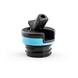 Bouchon de gourde « sport » Noir/bleu, 24 Bottles